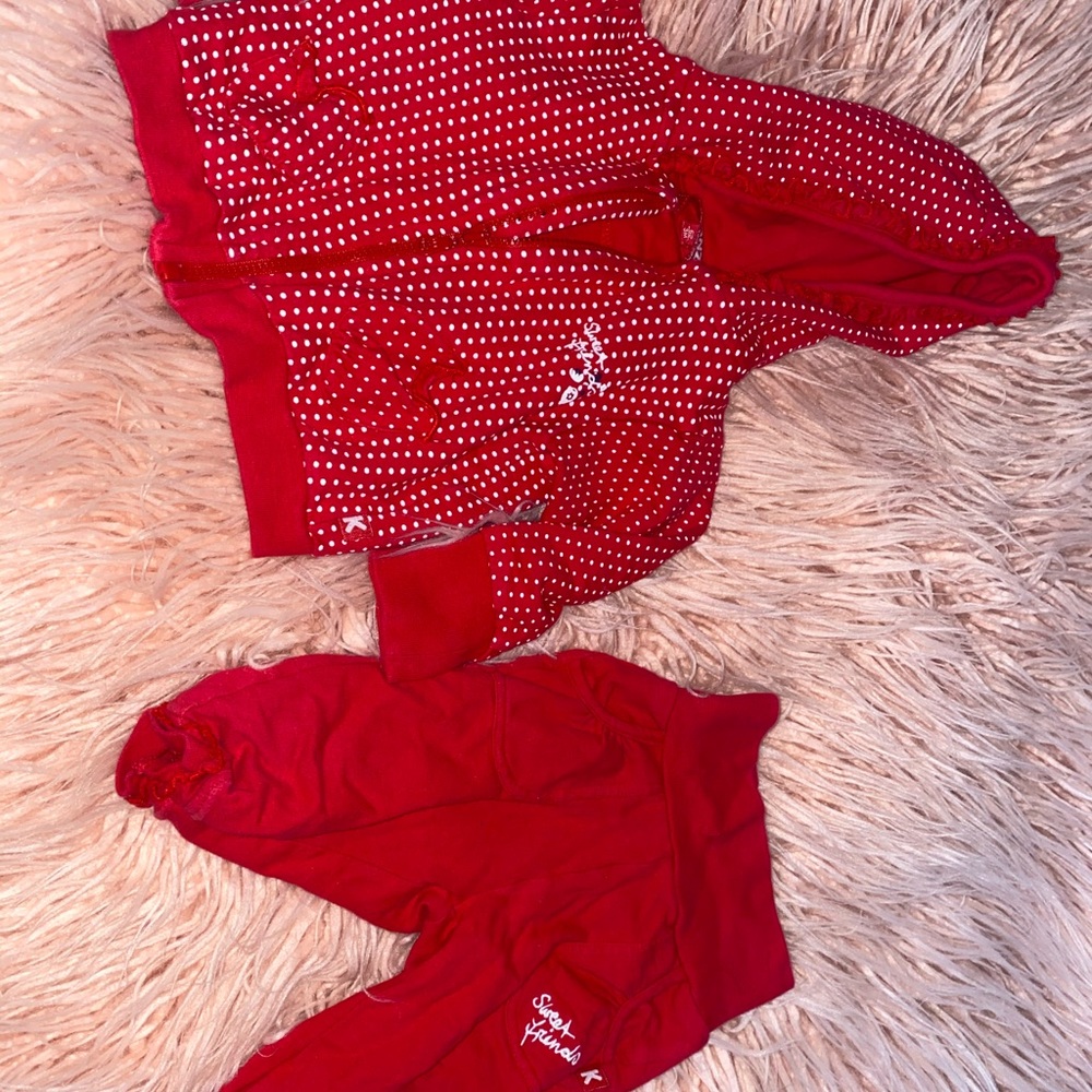 babygirl matching outfit - size 3m